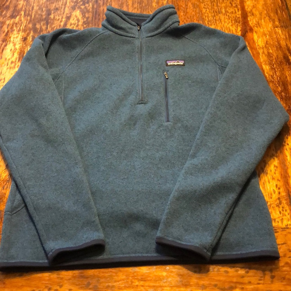 Patagonia 1/4 zip Better Sweater Navy Blue